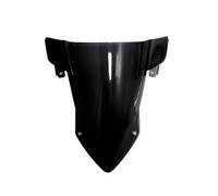 Parabrezza zanzariera Deflettore antivento Per BMW S1000RR S1000 RR 2019-2025 Ricambi Per Moto Parabrezza Anteriore A Doppia Bolla Deflettore Antivento Parabrezza universale per moto(Black)