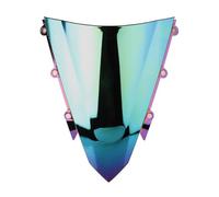 Parabrezza zanzariera Deflettore antivento Per CBR 500R CBR500R CBR-500R CBR500 R 2016 2017 2018 Parabrezza Per Moto Parabrezza A Doppia Bolla Parabrezza universale per moto(Deep-Iridium)