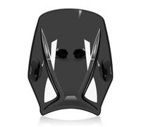 Parabrezza zanzariera Deflettore antivento Per XSR900 XSR 900 2016-2024 Deflettore Antivento Universale Per Parabrezza Coperture Per Parabrezza Deflettore Per Moto Parabrezza universale per moto(Black