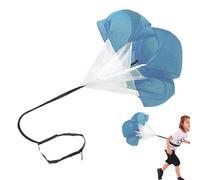Paracadute da corsa per allenamento di velocità, portatile, 150 cm, paracadute per allenamento, basket, allenamento, paracadute per allenamento di resistenza, calcio, corsa