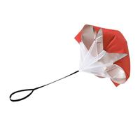 Paracadute da corsa per allenamento di velocità, portatile, 150 cm, per esercizi di resistenza per calcio, basket, sprint, ed esplosività, strumento di accelerazione del fitness per atleti