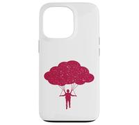 Paracadute Nube Skydive Freefall Estetica Custodia per iPhone 13 Pro