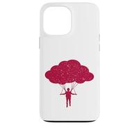 Paracadute Nube Skydive Freefall Estetica Custodia per iPhone 13 Pro Max