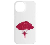 Paracadute Nube Skydive Freefall Estetica Custodia per iPhone 14