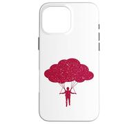 Paracadute Nube Skydive Freefall Estetica Custodia per iPhone 16 Pro Max