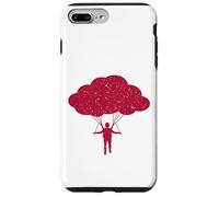 Paracadute Nube Skydive Freefall Estetica Custodia per iPhone 7 Plus/8 Plus