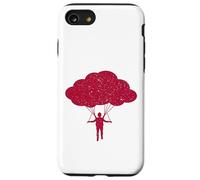 Paracadute Nube Skydive Freefall Estetica Custodia per iPhone SE (2020) / 7/8