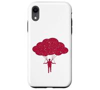 Paracadute Nube Skydive Freefall Estetica Custodia per iPhone XR