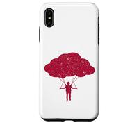 Paracadute Nube Skydive Freefall Estetica Custodia per iPhone XS Max