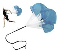 Paracadute per allenamento di velocità, paracadute portatile da 150 cm per allenamento di velocità, ombrello per allenamento di resistenza e resistenza e potenza esplosiva