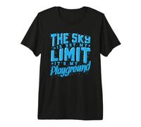 Paracadutismo Il Cielo Non è Il Mio Limite Maglietta Premium