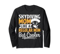 Paracadutismo Mamma Come Una Mamma Normale Ma più Raffred Maglia a Manica