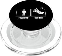 Paracadutismo Your Dad My Dad Daughter Son Divertente Paracadutista PopSockets PopGrip per MagSafe