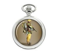 Paracadutista Arnhem 1944 Illustrazione Orologio da Tasca