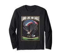 Paracadutista Eagle Heritage Military Veteran Patriot Pride Maglia a Manica