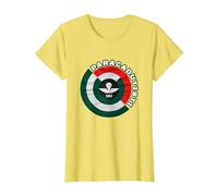 Paracadutisti Folgore Design 4 Maglietta, Donna, Limone, XS