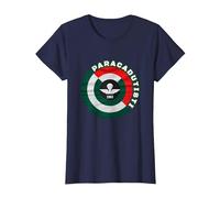 Paracadutisti Folgore Design 4 Maglietta, Donna, Navy, 3XL