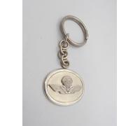 Paracadutisti : Portachiavi in Argento 925 con il simbolo dei Parà - Brevetto