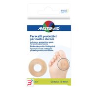 MASTER AID Footcare Paracalli adesivi per nodi e duroni - 4 pezzi 35×15 mm