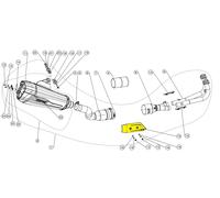 Akrapovic Carbon P-hsya14 Heat Shield Nero