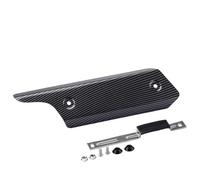 Paracalore Scarico Moto Copertura Universale per Tubo di Scarico per Moto, per Decorazione marmitta di Scarico per Moto, Scudo Protettivo Copri-marmitta per Moto(L)