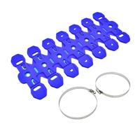Paracalore Scarico Moto Protezione per Tubo di Scarico per Moto, Adatta per KTM EXC EXCF SX SXF XC XCW XCF XCWF Tpi Copri-marmitta per Moto(Blue)