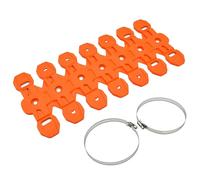 Paracalore Scarico Moto Protezione per Tubo di Scarico per Moto, Adatta per KTM EXC EXCF SX SXF XC XCW XCF XCWF Tpi Copri-marmitta per Moto(Orange)