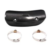 Paracalore Scarico Moto Protezione per Tubo di Scarico per Moto, Protezione Termica per marmitta con Adesivo Universale Copri-marmitta per Moto(L-Yo Sticker)