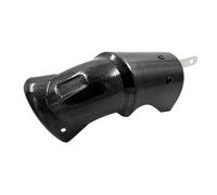 Paracalore Scarico Moto Protezione Termica in Fibra di Carbonio per Tubo di Scarico Centrale per Moto, Adatta per BMW S1000RR S1000R R1200GS Copri-marmitta per Moto