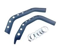 Paracalore Scarico Moto Protezione Termica per Tubo di Scarico, Adatta per Harley XL 883N Iron 1200X Forty-Eight 1200V Seventy-Two Copri-marmitta per Moto