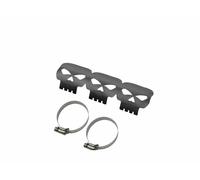 Paracalore Skull Nero copri collettori marmitta harley Honda Yamaha Kawasaki