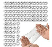 Paracapelli per Addetti alla Ristorazione | na Capelli per Servizio di Ristorazione,100 Pezzi Capelli Elastiche Invisibili per Casa Parrucchieri Cucina Dormire Balletto Danza