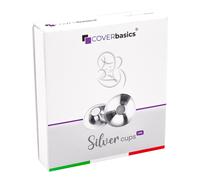 Paracapezzoli in argento coverbasics silver cups uni 2 pezzi
