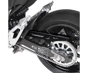 PARACATENA BARRACUDA MOTO KAWASAKI Z 800 COPRICATENA ALLUMINIO ANODIZZATO NERO