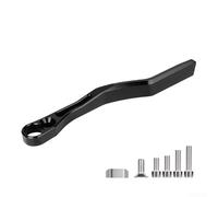 Paracatena Bici Strada Alluminio CNC Nero Anti Caduta | Lega alluminio 6061, finitura anodizzata nera, resistenza elevata, peso ridotto, durata nel tempo