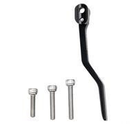 Paracatena per bici da strada con funzione di stabilizzazione per ridurre gli incidenti della catena, costruito in alluminio e acciaio inossidabile per una maggiore durata nel tempo (nero)