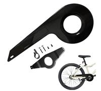 Paracatena per bici | Paracatena per bici adatto per 32-36 denti Bicicletta universale per bambini Robusta copertura per accessori Nero