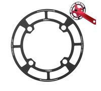 Paracatena per Bicicletta - Protezione Pignone Ciclismo,Accessori Protezione in Lega di Alluminio Copertura Posteriore per Bambini Scenari d'Uso Ciclismo
