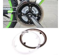Paracatena per guarnitura bicicletta 42T 9 7/10 7 con kit di viti per una facile installazione (marrone)