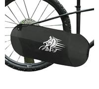Paracatena - Protezione catena da strada in poliestere | Protezione catena per mountain bike | Catena impermeabile con doppia chiusura a strappo | per bicicletta per strada e mountain bike,