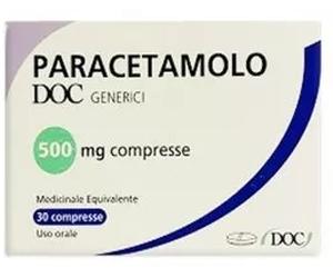 Paracetamolo doc generici 500 mg compresse