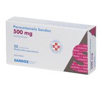 Paracetamolo Sandoz 500 mg Compresse 20 pz Compresse