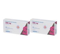 Paracetamolo Sandoz 500 mg Compresse Set da 2 2x20 pz Compresse