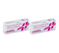 Paracetamolo Sella 500 mg Compresse Set da 2 2x30 pz Compresse