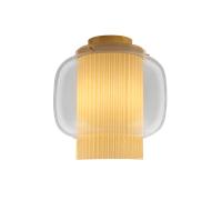 Parachilna Manila C GR Plafoniera Ottone/Trasparente