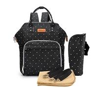 ParaCity Borsa per pannolini Borsa per pannolini impermeabile Zaino Borsa da viaggio multifunzionale Organizer di grande capacità
