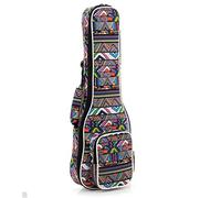 Paracity intessuto folk design ukulele case 21 inch(56*20cm) multi-color