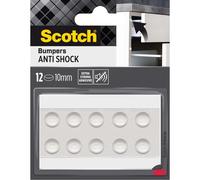 Paracolpi adesivo antiurto Scotch® Ø 10 mm trasparente Trasparente