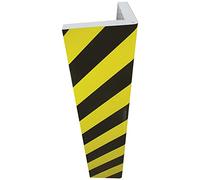 PARACOLPI ANGOLARE in GOMMA NBR L30 x H73cm Giallo/Nero CARTELLI SEGNALATORI