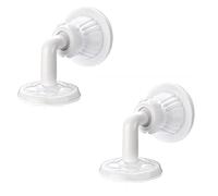 Paracolpi autoadesivi for porte - Piccoli protettori murali for porte - Fermaporta for bagno antirumore - 1 pz(White ground decoration)